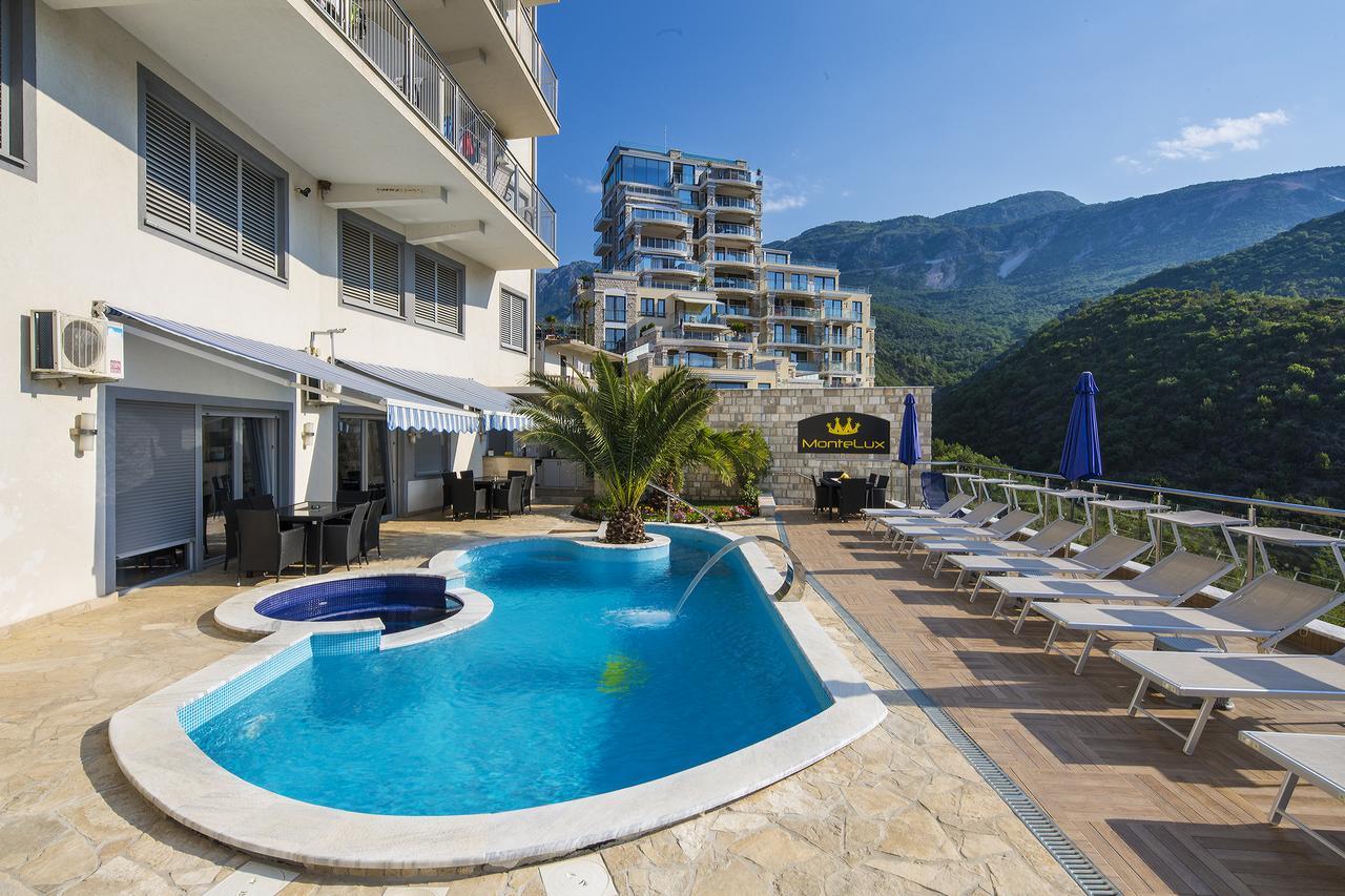 Montelux Apartments Budva Dış mekan fotoğraf