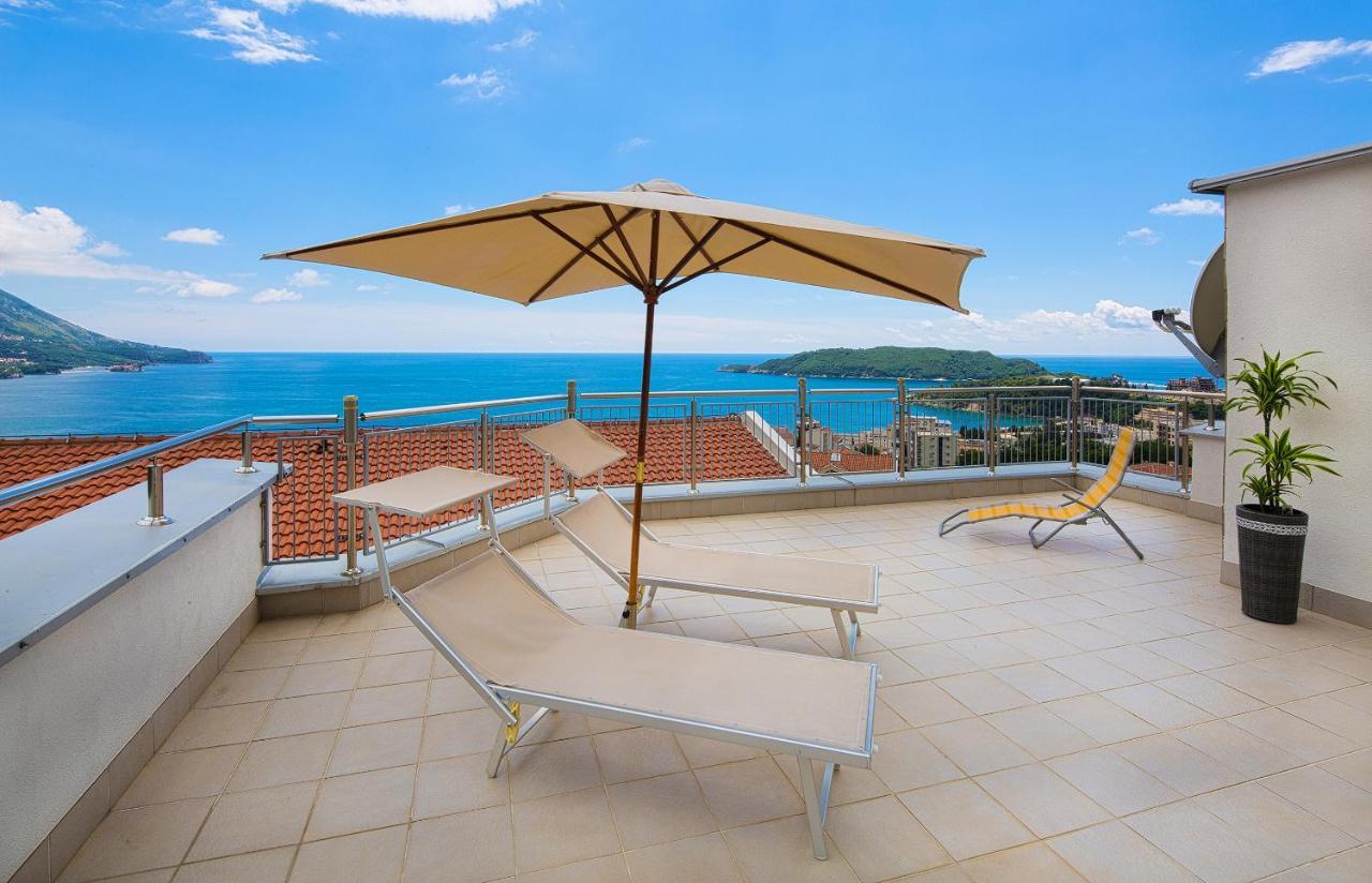 Montelux Apartments Budva Dış mekan fotoğraf